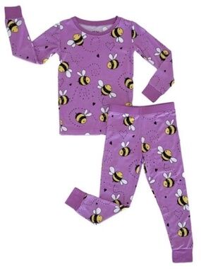 🐝💜Little Sleepies Purple Bees Toddler PJ💜🐝